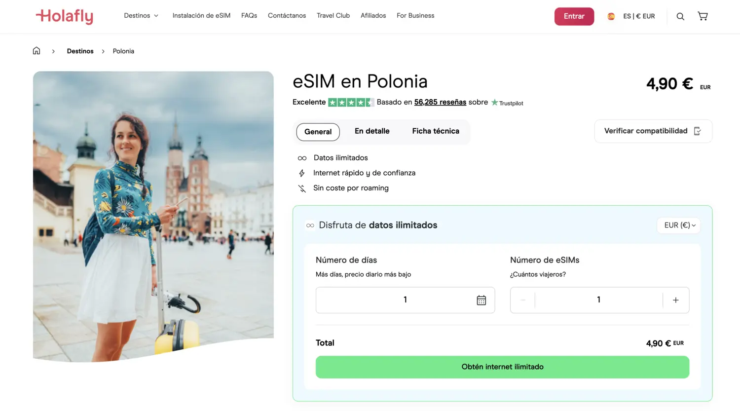 Holafly eSIM Polonia