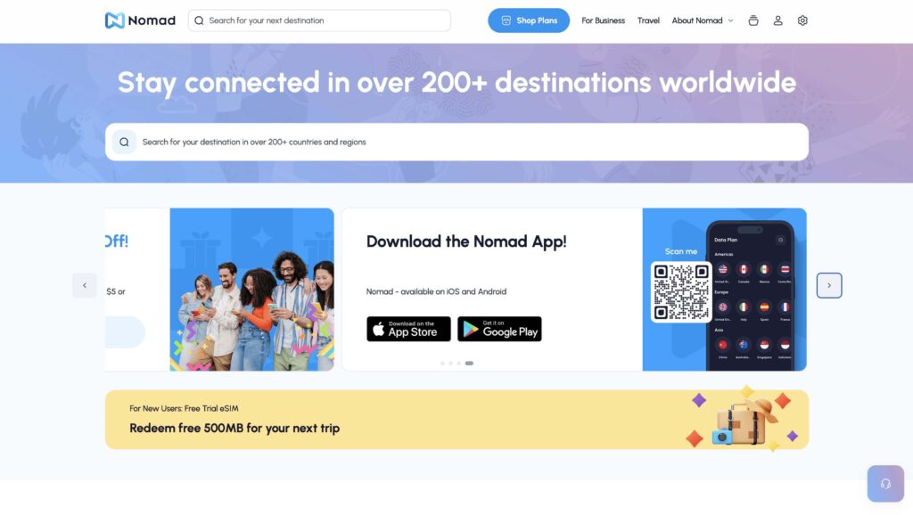 Nomad Homepage