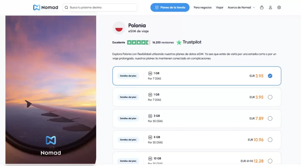 Nomad eSIM Polonia
